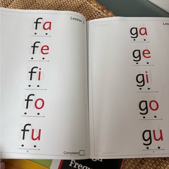 Homeschool Elemental Phonics Level 1 Sight Words Teaching Reading - Picture 8 of 10